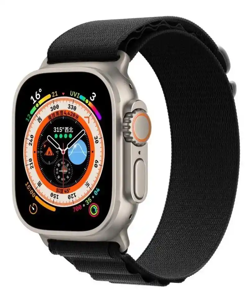 Correa Loop Alpine Apple Watch 42-44-45-49 Mm - Negro