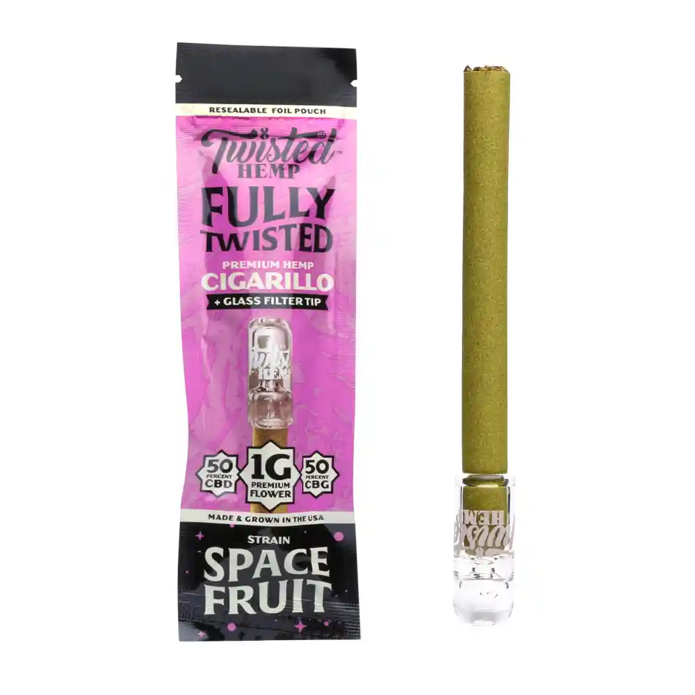 Cigarrillo Twisted Hemp Cbd+cbg (space Fruit)