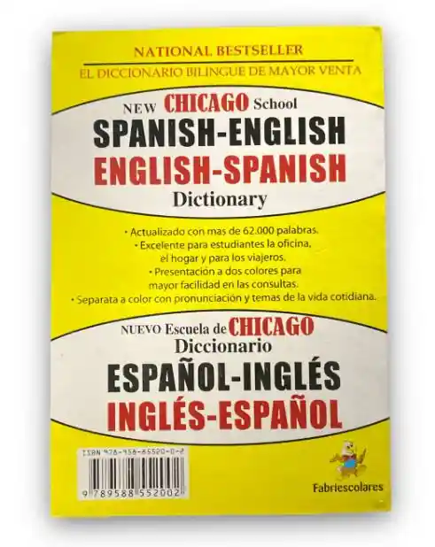 Diccionario Chicago Ingles - Español