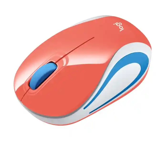 Mouse Inalambrico Logitech M187 Coral