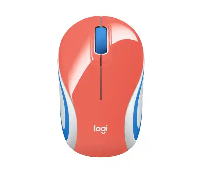 Mouse Inalambrico Logitech M187 Coral