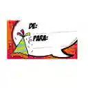 Tarjeta X3 De-para Cumpleaños Surtidas Unisex