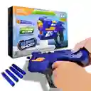 Armas Juguetes Azul Super Shoot Juguetería Lanzadoras Niños Didáctico