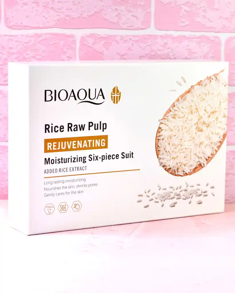 kit de arroz por 6 productos BIOAQUA