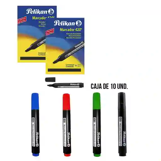 Marcador Permanente Azul