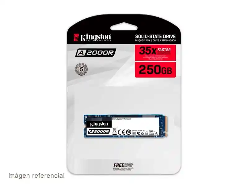 Kingston Disco Solido Nvme 250gb