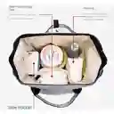 Bolso Pañalera Bebe Tipo Morral Nuevo Diseño Ref 1402 Azul Turqui