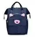 Bolso Pañalera Bebe Tipo Morral Nuevo Diseño Ref 1402 Azul Turqui