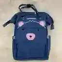 Bolso Pañalera Bebe Tipo Morral Nuevo Diseño Ref 1402 Azul Turqui