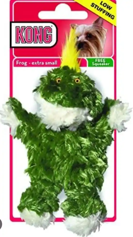 Juguete Dr Noyz Frog Xs Peluche Para Perro