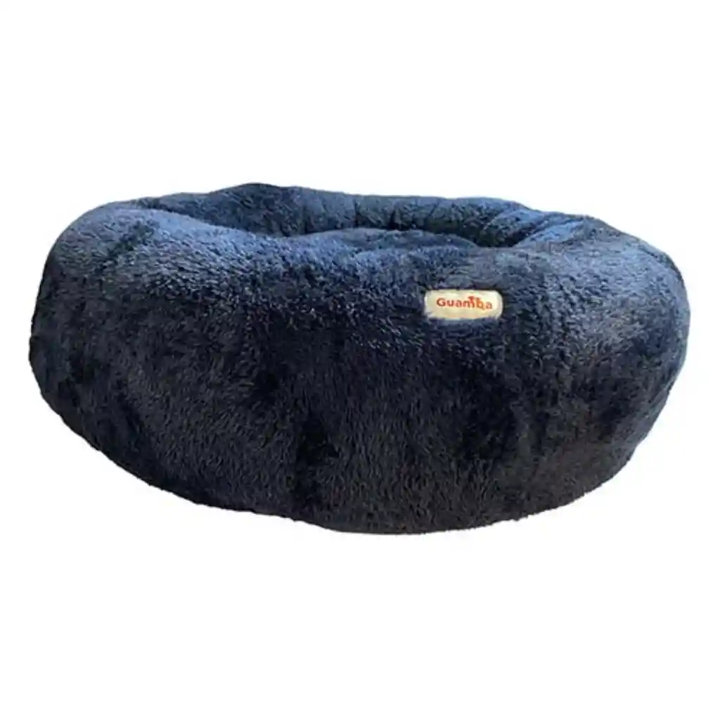 Cama Mascota Donut 60 Cms Azul