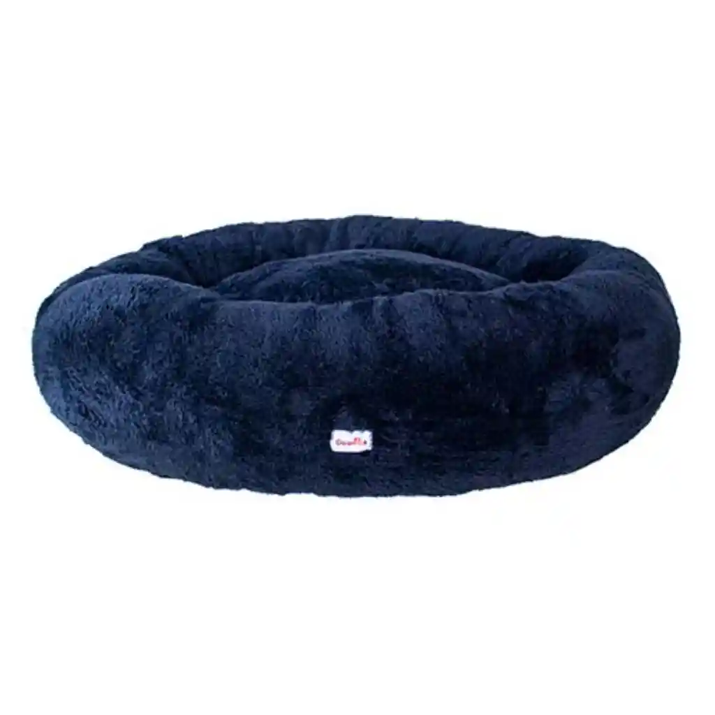 Cama Mascota Donut 75 Cms Azul