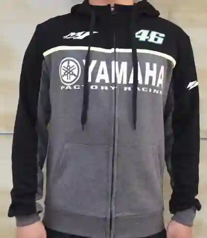 Buso Oficial Yamaha Vr46 Valentino Rossi Gris Talla S