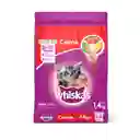 Whiskas Comida Para Gatitobulto Carne 1.4kg + Comida Humeda Mx