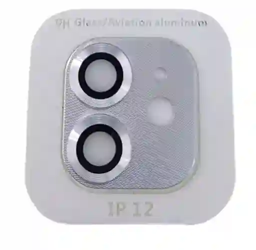 Iphone 12 Protector De Camaras Plata