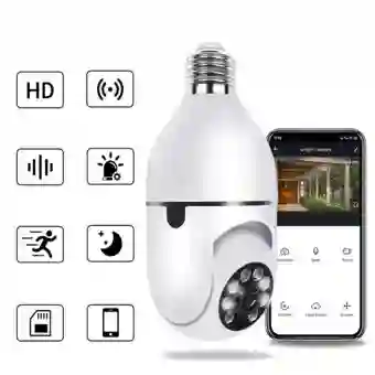 Camara Wifi Bombillo Robotico