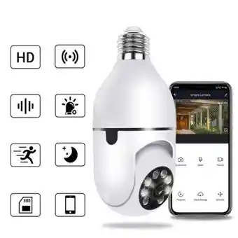 Camara Wifi Bombillo Robotico