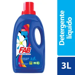Detergente Liquido Fab Protección Color Bot 3L