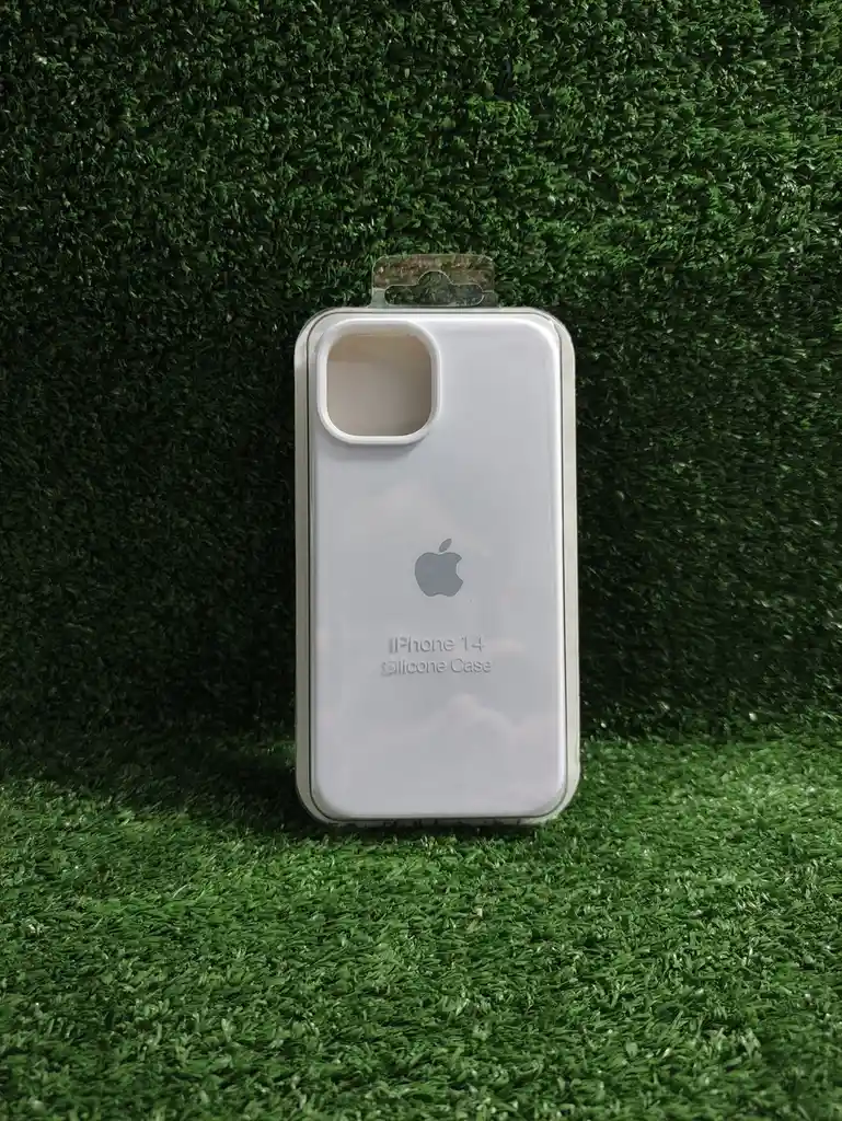 Iphone 14 | Forro Protector| Silicone Case | Blanco | Iphone | Carcasa | Funda | Anti Humedad