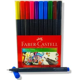 Micropunta Faber Castell Gripe Finepen X10