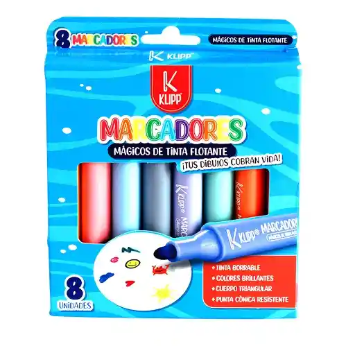 Marcador Tinta Flotante *8 Klipp