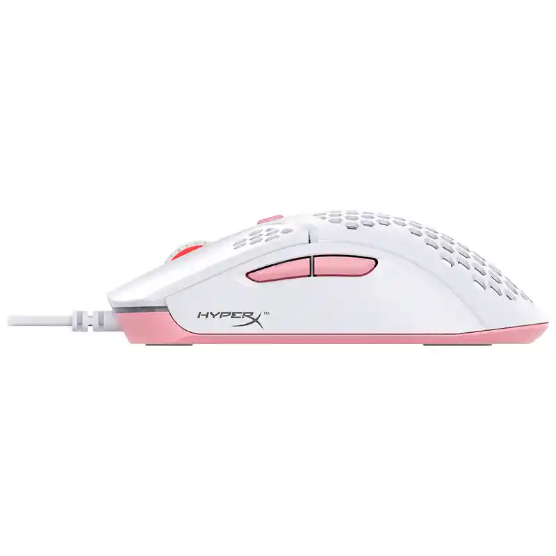 Mouse Gamer Hyperx Pulsefire Haste Rgb (blanco & Rosa)