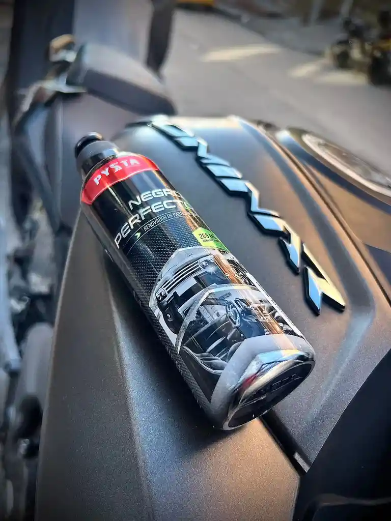 Cera Negro Perfecto Brilla Limpia Protege Para Moto Carro