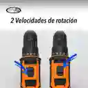 Taladro Atornillador Inalámbrico Recargable Kit Accesorios