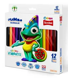 Colores Scribe Jumbo X 12