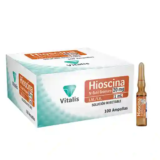 Hioscina N-butil Bromuto Ampolla