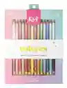 Lapices De Colores Punta Super Suave Norma Kiut Cj X15 Unds