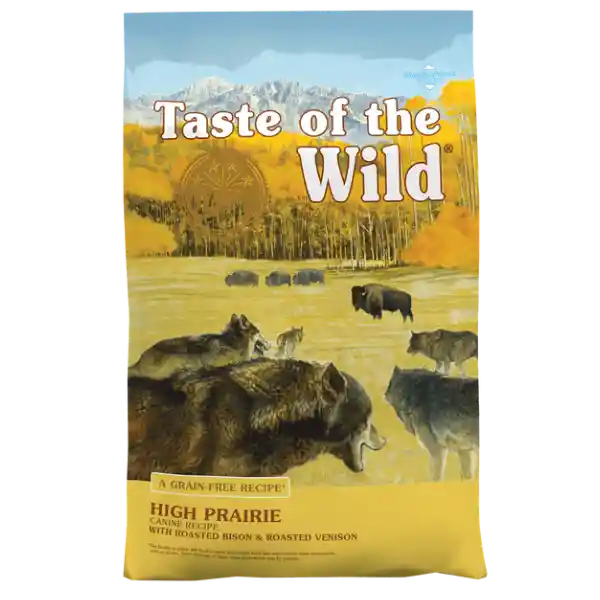 Taste Of The Wild High Praire Con Bisonte Y Carne De Venado Asado 40lb