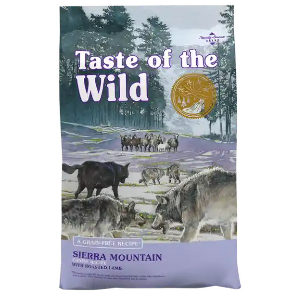 Taste Of The Wild Sierra Mountain Con Cordero Asado 5lb