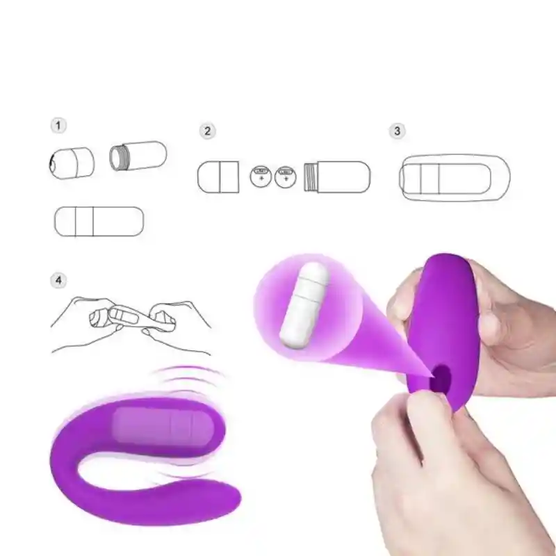 Vibrador Doble Estimulación De Lujo Vebe