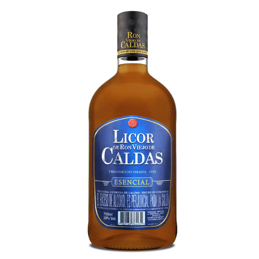  Ron Viejo De Caldas Esencial Botella 