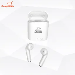 Audífonos Inalámbricos Blancos Atm I7 Mini