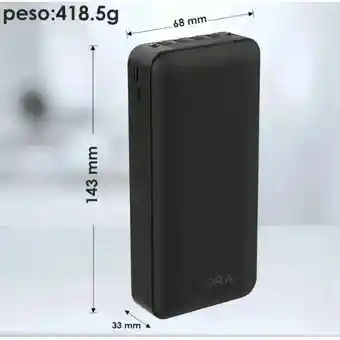 Power Bank Bateria Portatil 1hora Gar159 20000 Mah