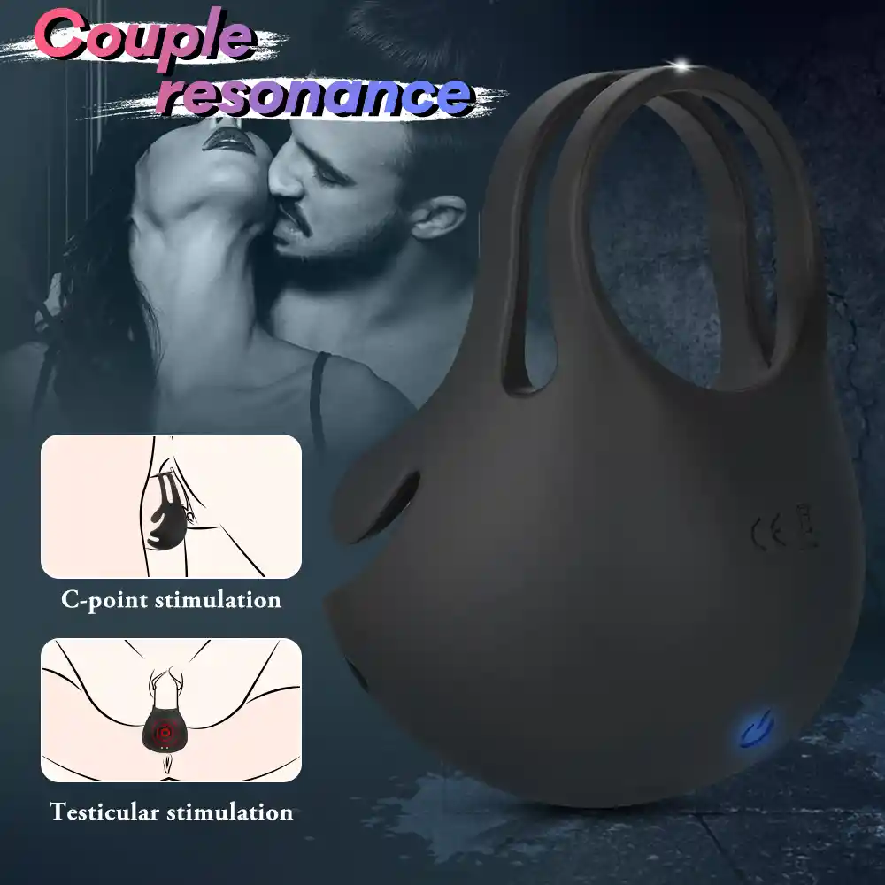 Anillo Vibrador Estimulador De Testículos Nest Shande