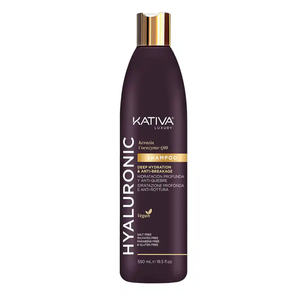 Kativa Hyaluronic Shampoo 550ml