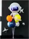 Kit Globos Astronauta Espacio Exterior + Base De 7 Globos