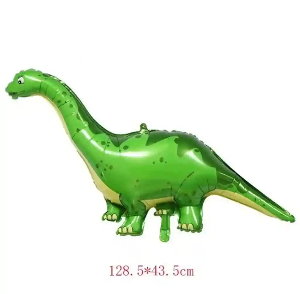 Globo Dinosaurio Gigante Braquiosaurio Verde 117x60 Cm