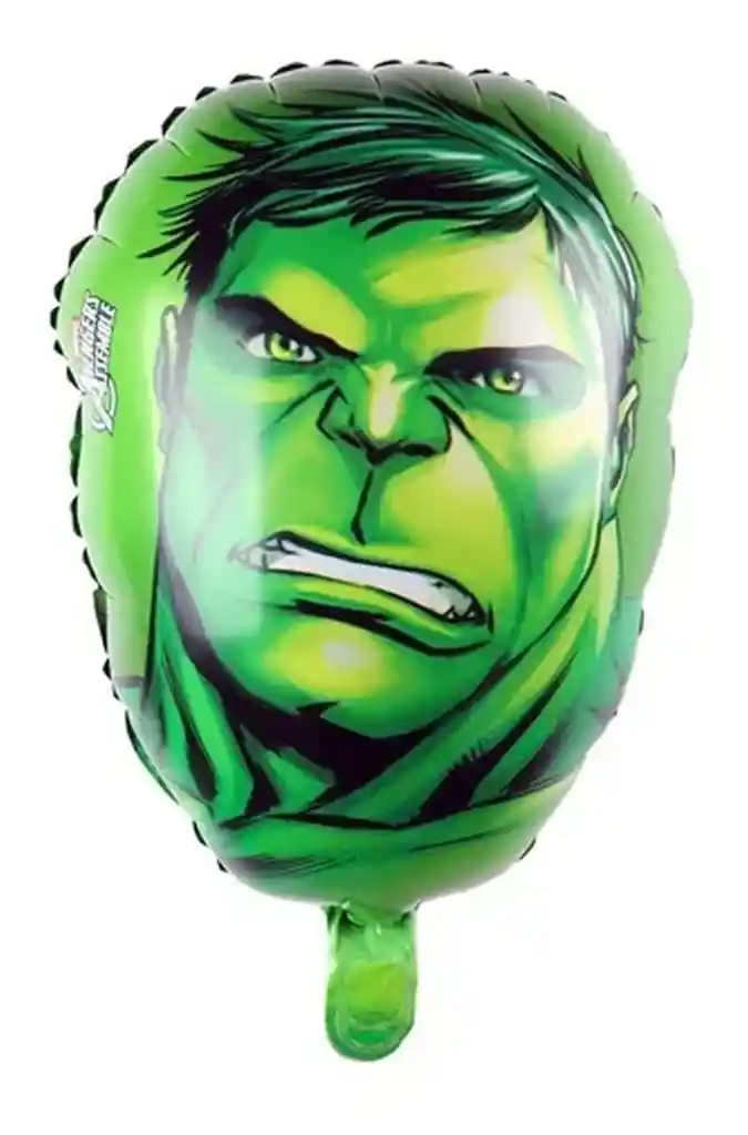 Globo Hulk Cabeza 45 X 45 Cm Avengers