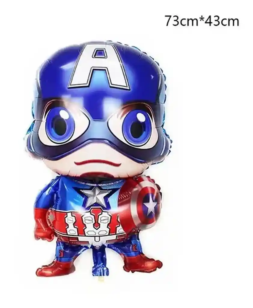 Globo Capitan America Avengers Heroe 67 X 47 Cm