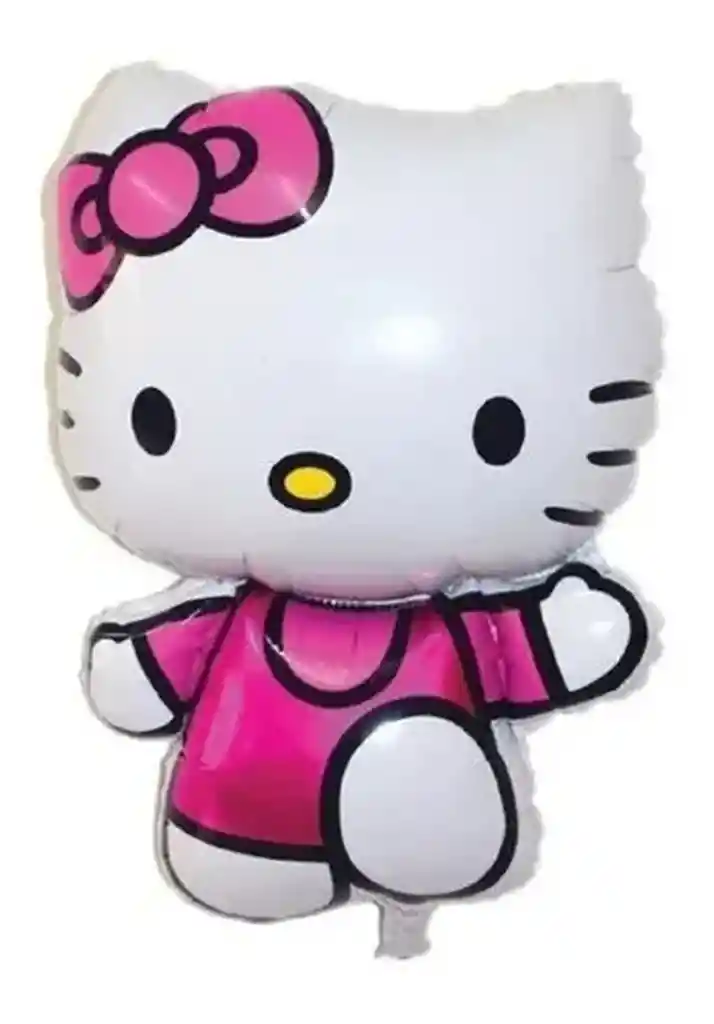 Globo Metalizado Gata Hello Kitty 85 X 50 Cm