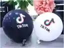 Globo Tik Tok Latex R12 X 12 Unidades