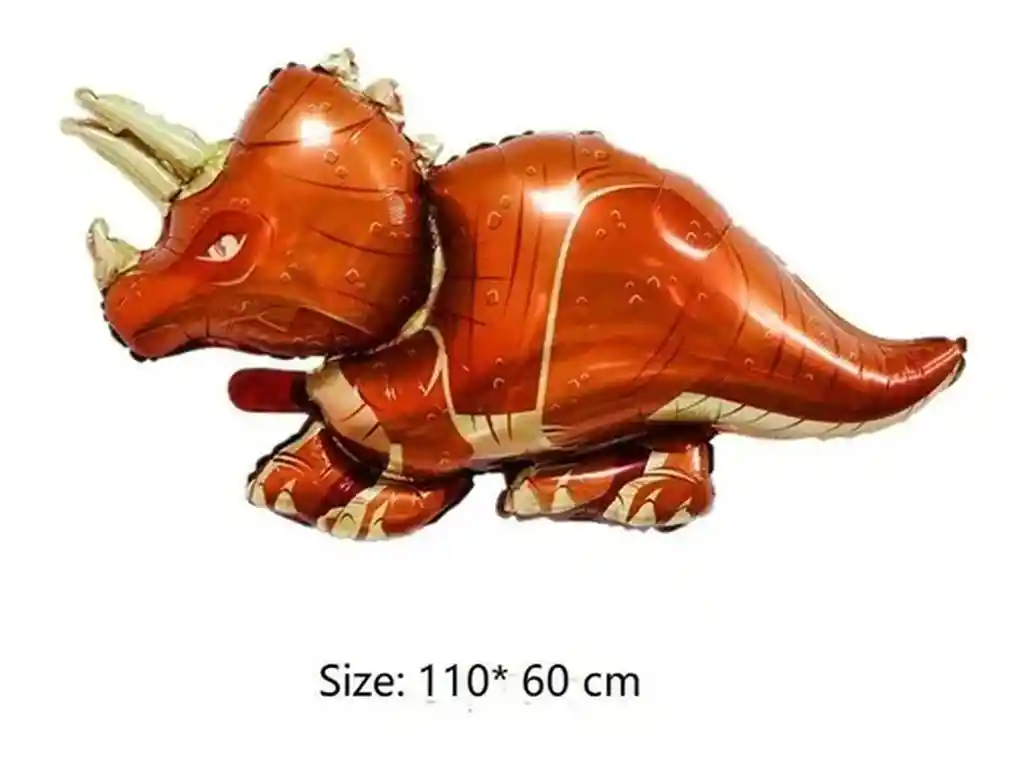 Globo Triceratops Dinosaurio Fiesta Safari Jungla Selva