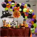 Decoracion Globos Halloween Murcielago Dia De Los Niños