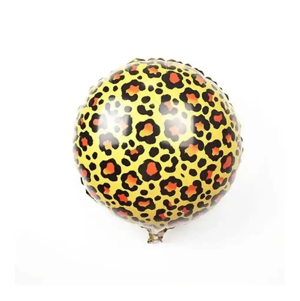 Globo Animal Print Circulo Leopardo 45x45cm