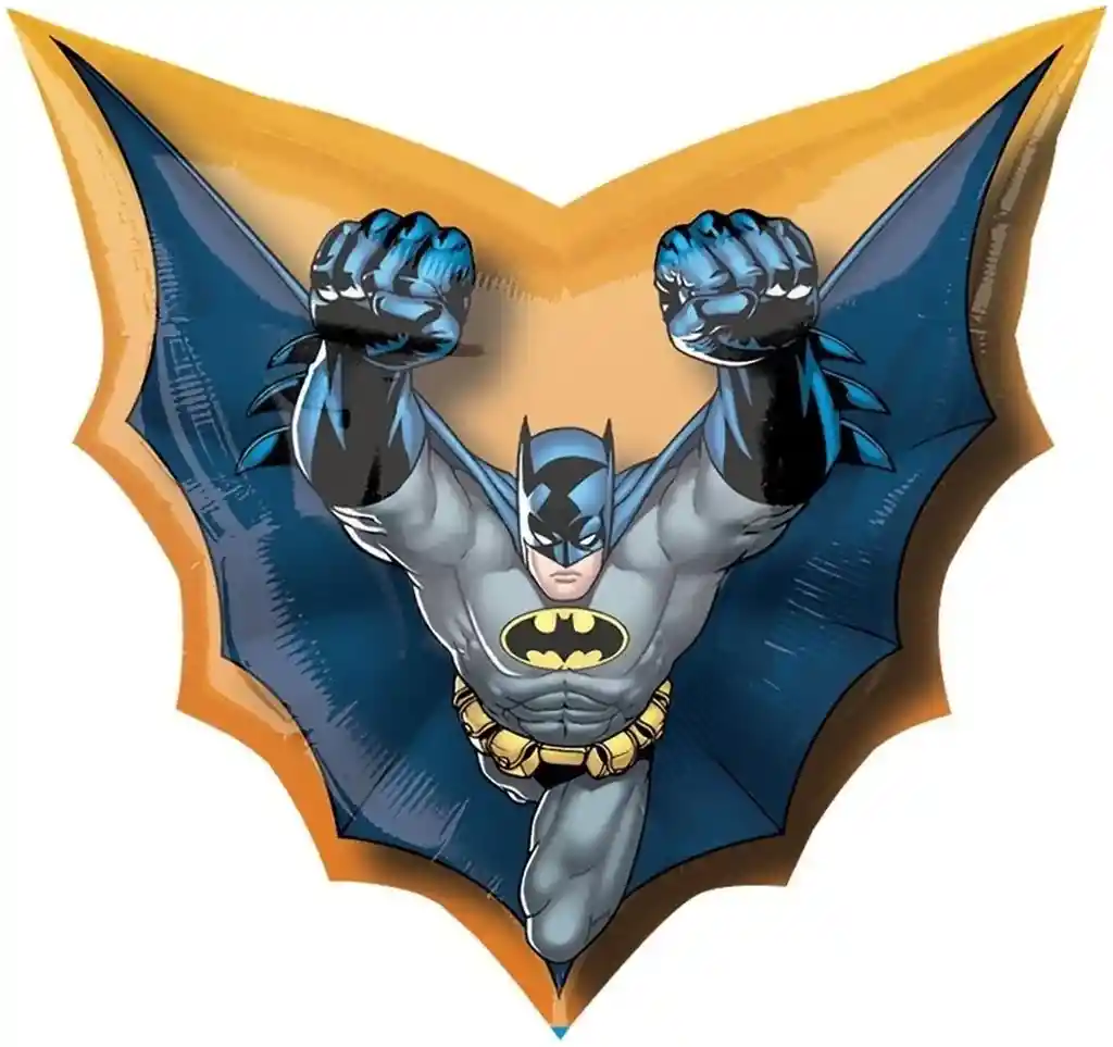 Globo Metalizado Batman Triangulo 76x75cm