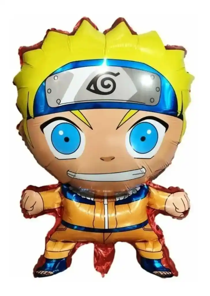 Globo Decoración Naruto Ninja 62x45cm